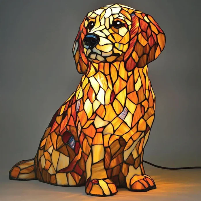 Lily the Spiritual Golden Retriever Figurine - Image 3