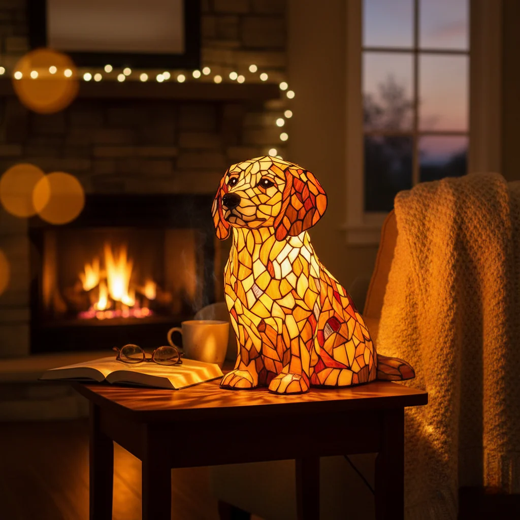 Lily the Spiritual Golden Retriever Figurine - Image 4